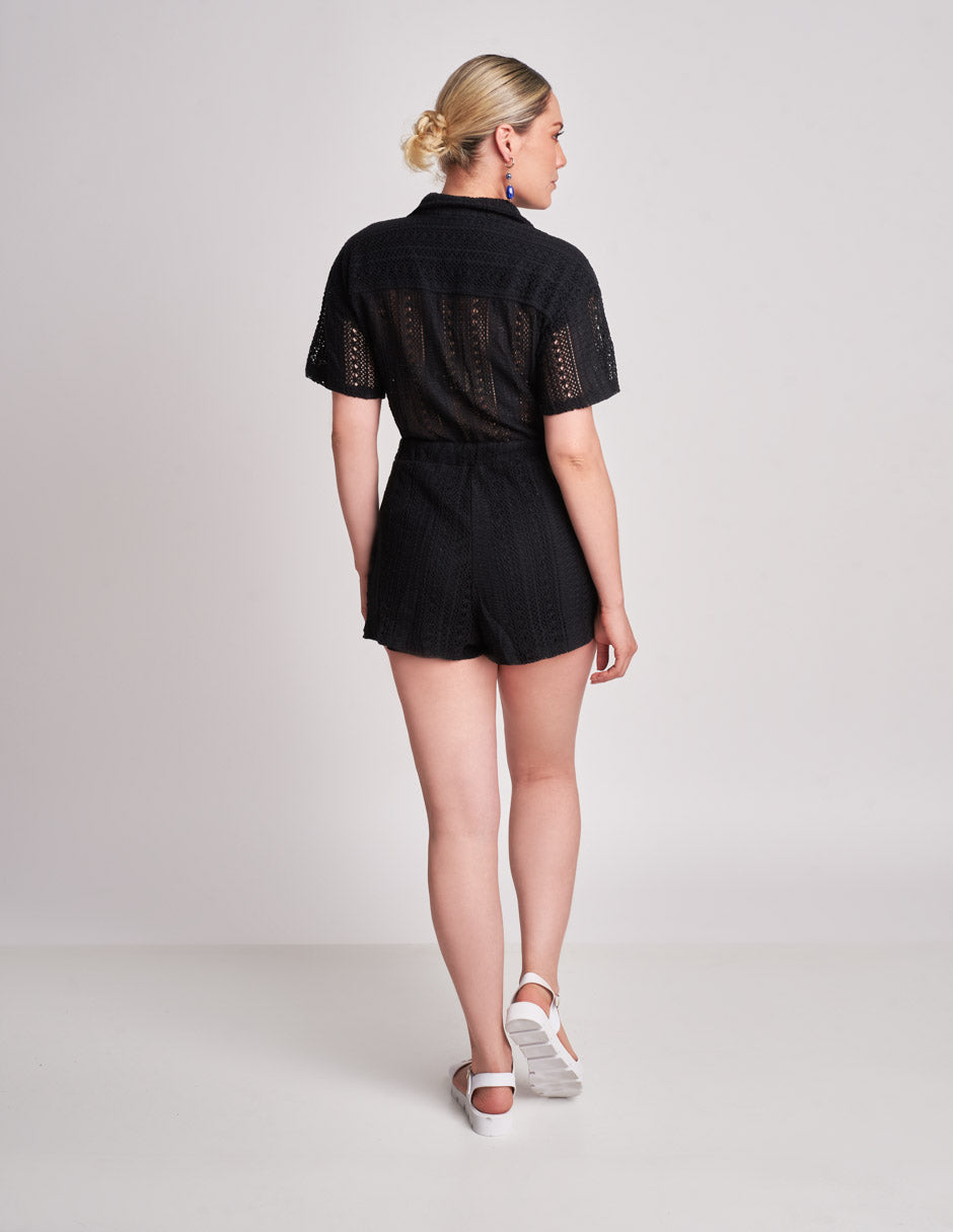 Jumper con Encaje: Elegancia y Versatilidad Camisera