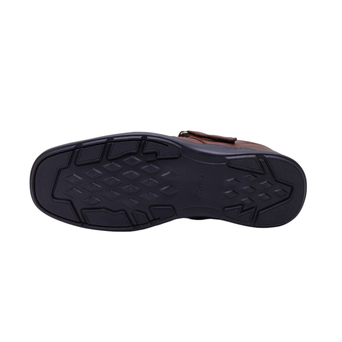 Sandalias Hombre Tipo Piel Casuales Cómodas Café dv2925