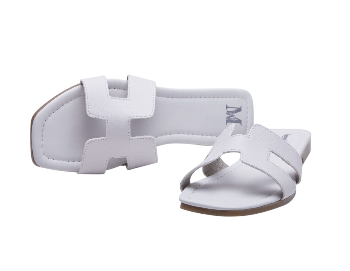Sandalia Blanco Formal Dama Blanca dv2925