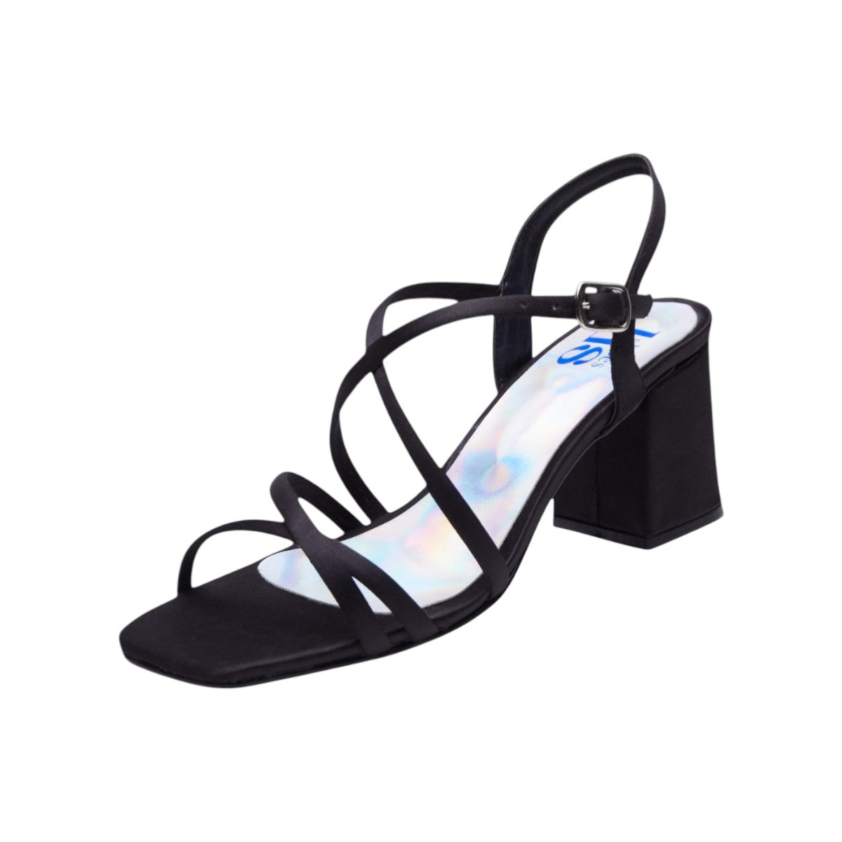 Sandalia de tacón negro modelo 114102