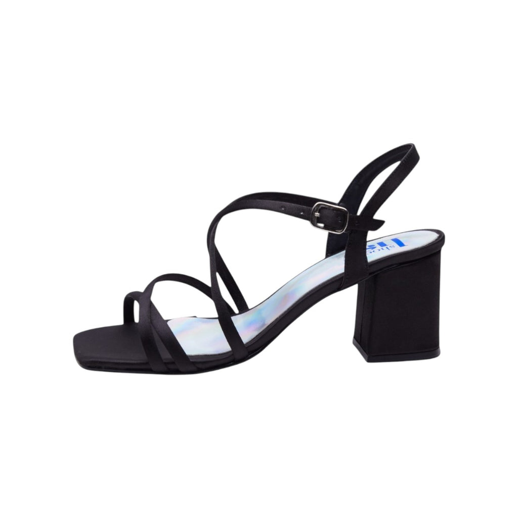 Sandalia de tacón negro modelo 114102