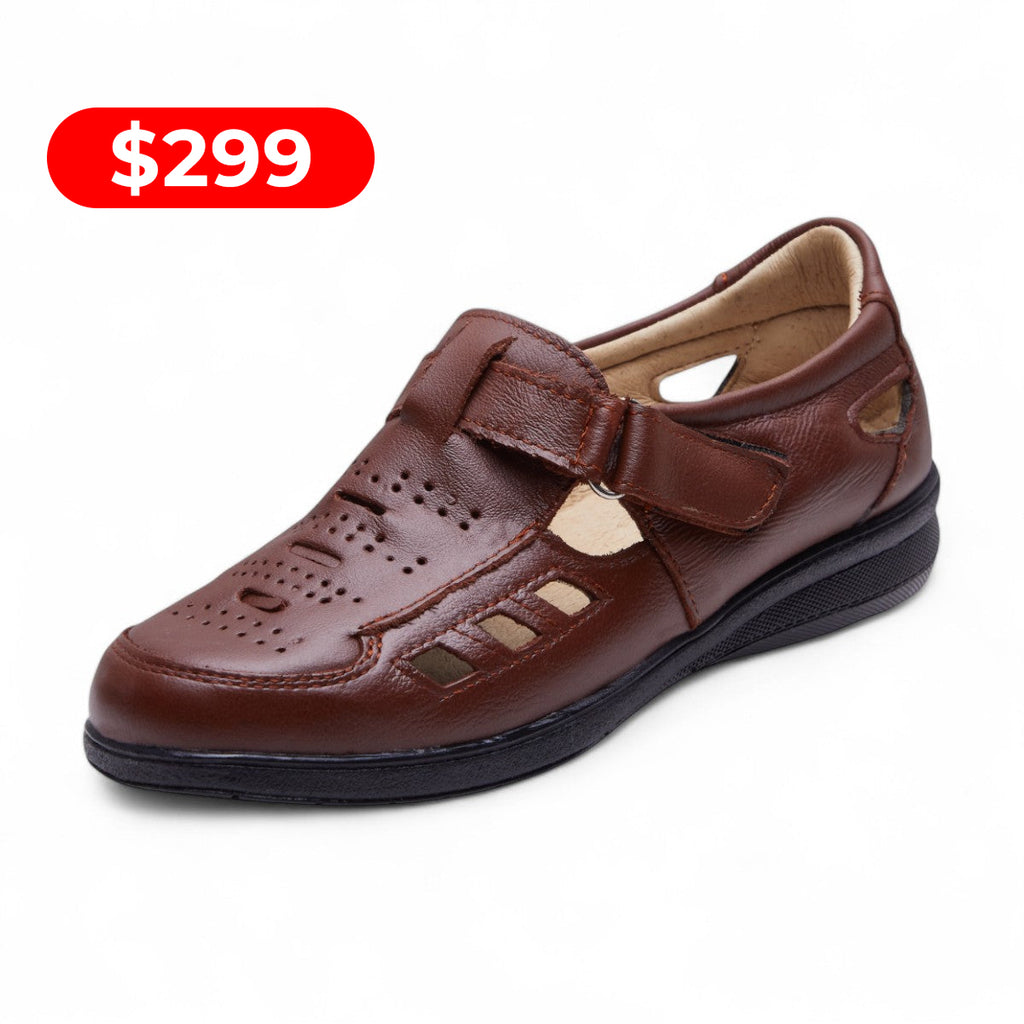 Zapato de piso tipo huarache shedrón modelo 121113