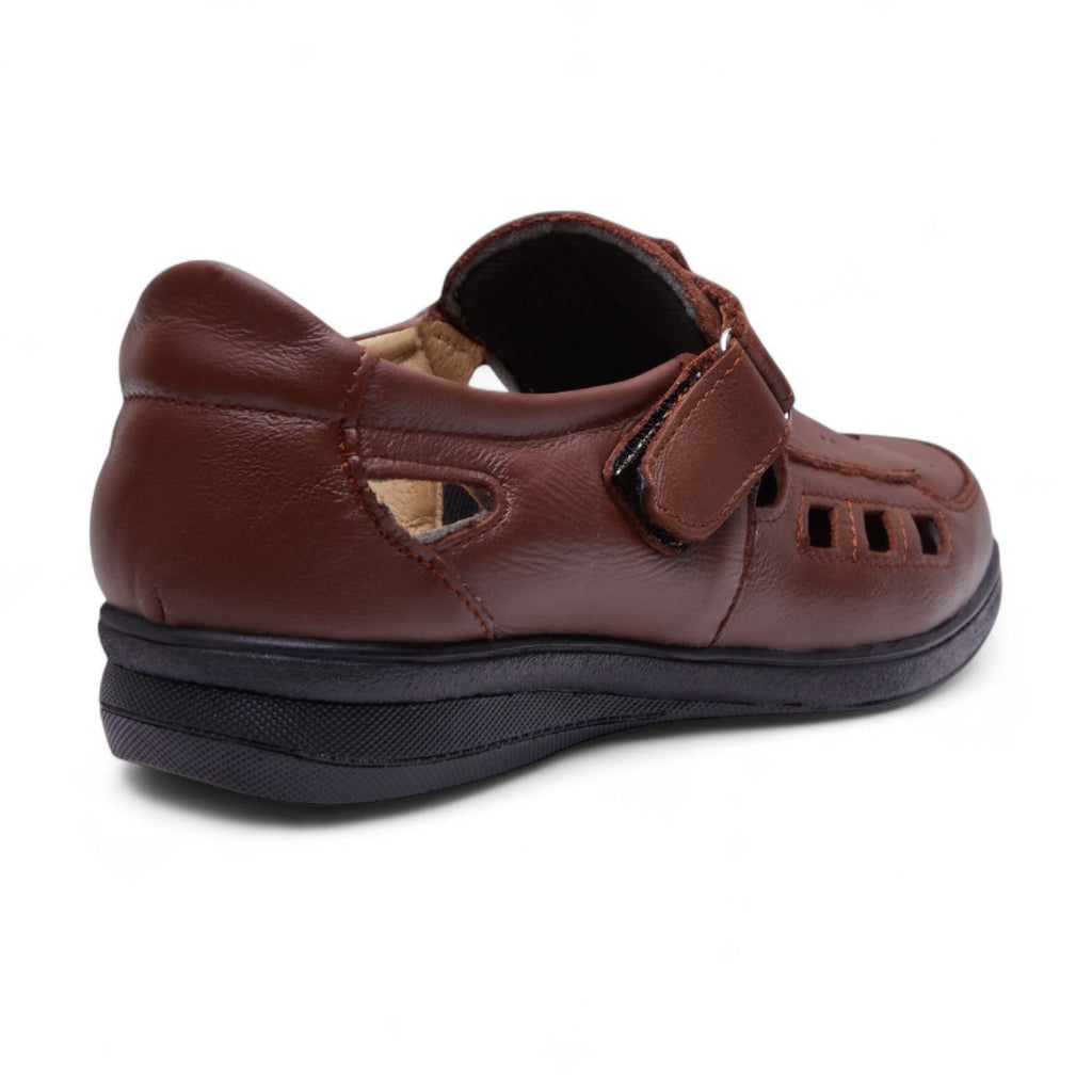 Zapato de piso tipo huarache shedrón modelo 121113