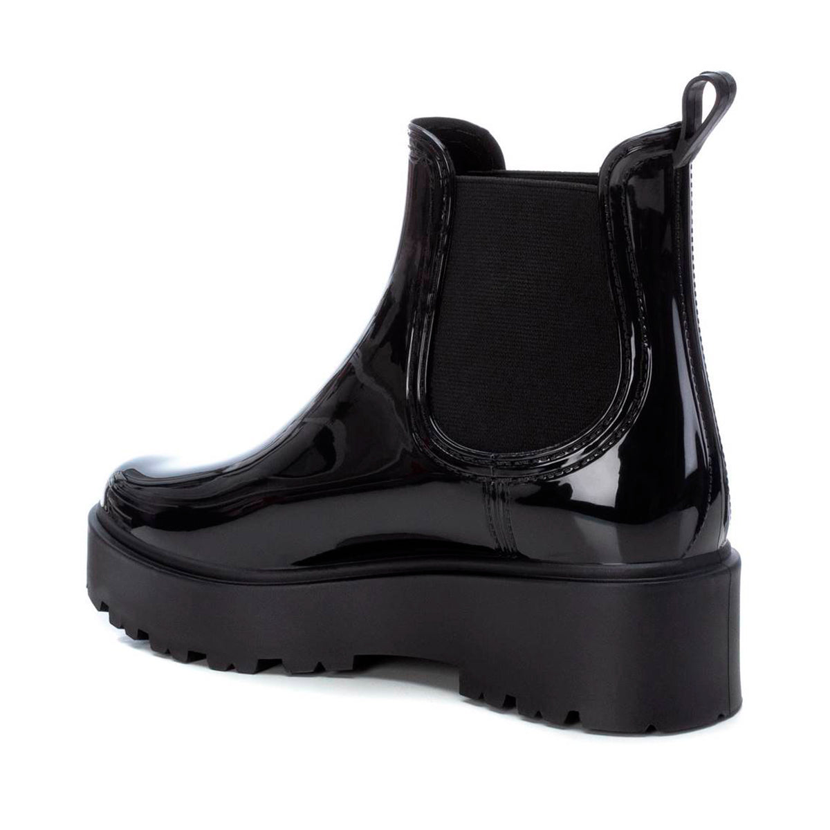 Botines casuales para mujer con diseño español, punta redonda y elástico lateral, moda cómoda con tacón bajo dv2925