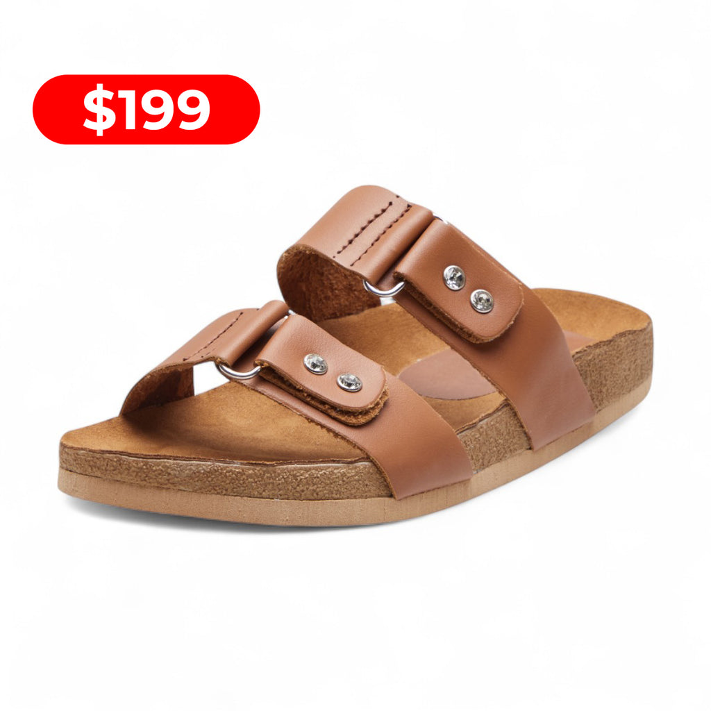 Huaraches tan tipo Berkin estilo 216110