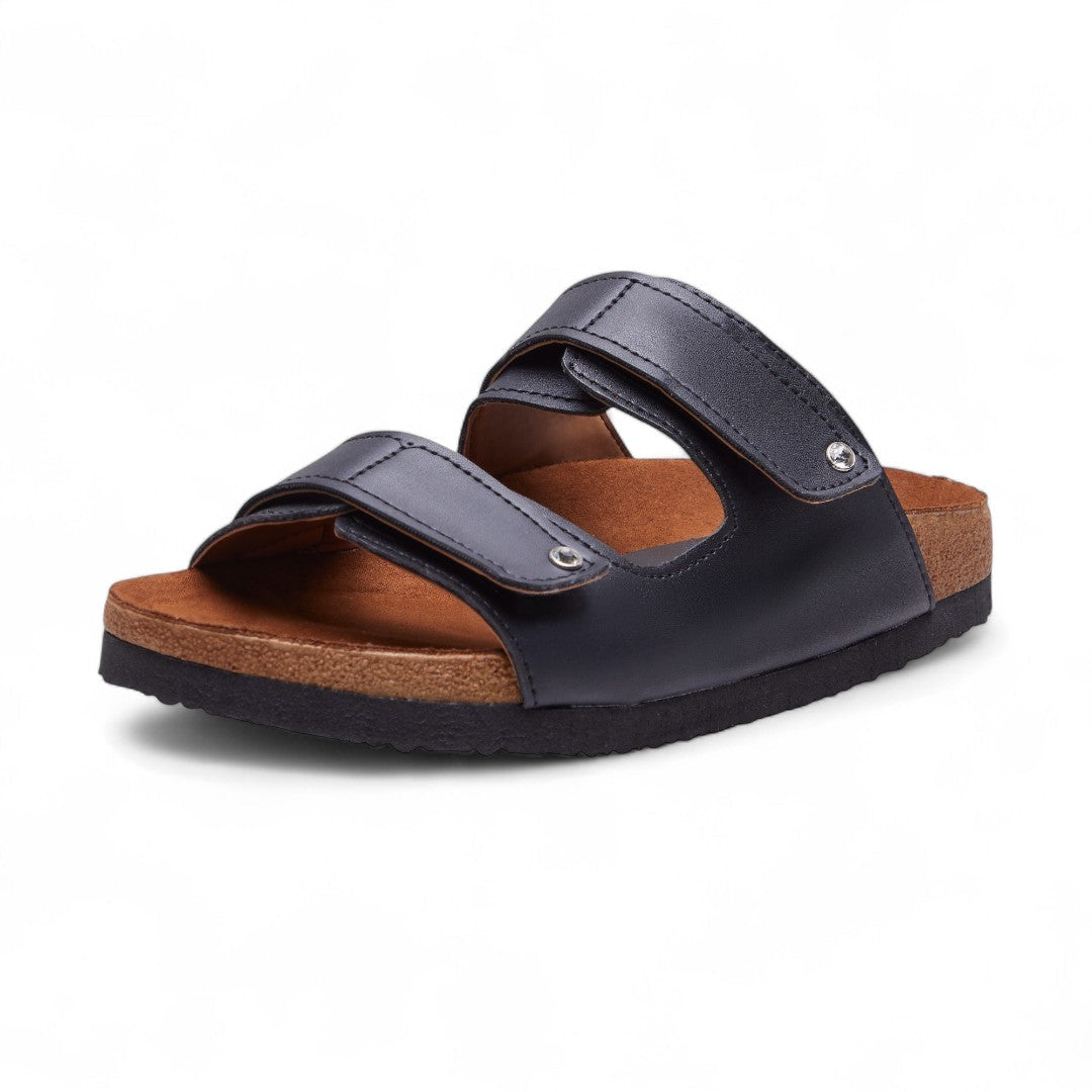 Huaraches Negro tipo Berkin estilo 216100