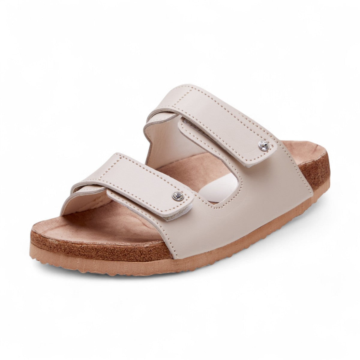 Huaraches latte tipo Berkin estilo 216108