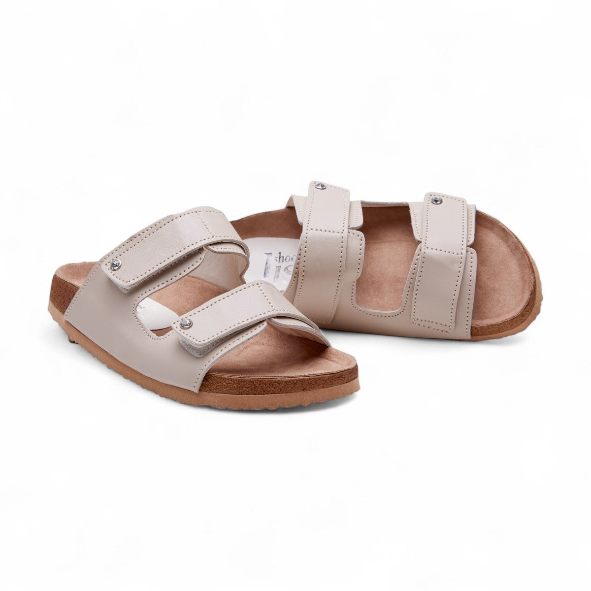 Huaraches latte tipo Berkin estilo 216108