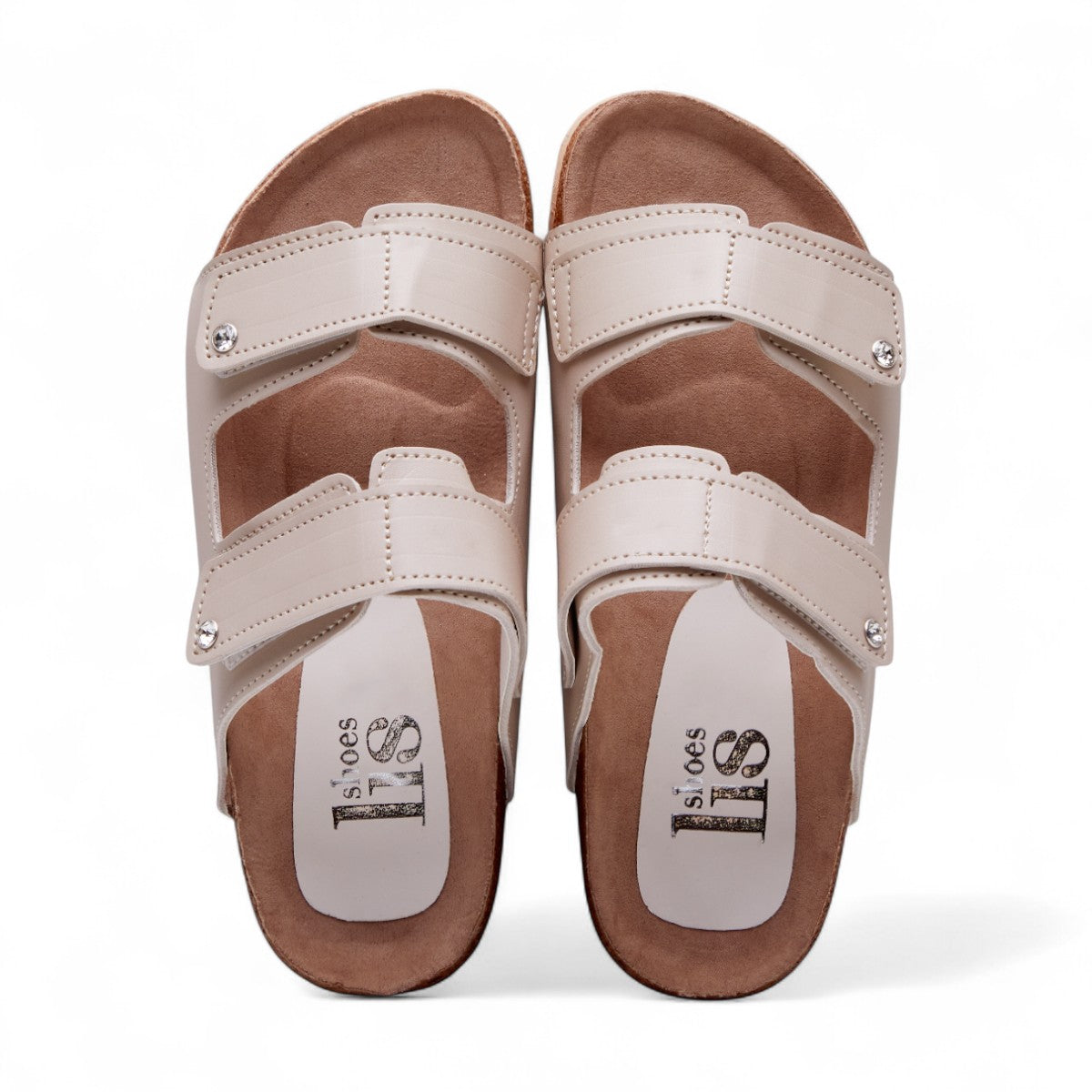 Huaraches latte tipo Berkin estilo 216108