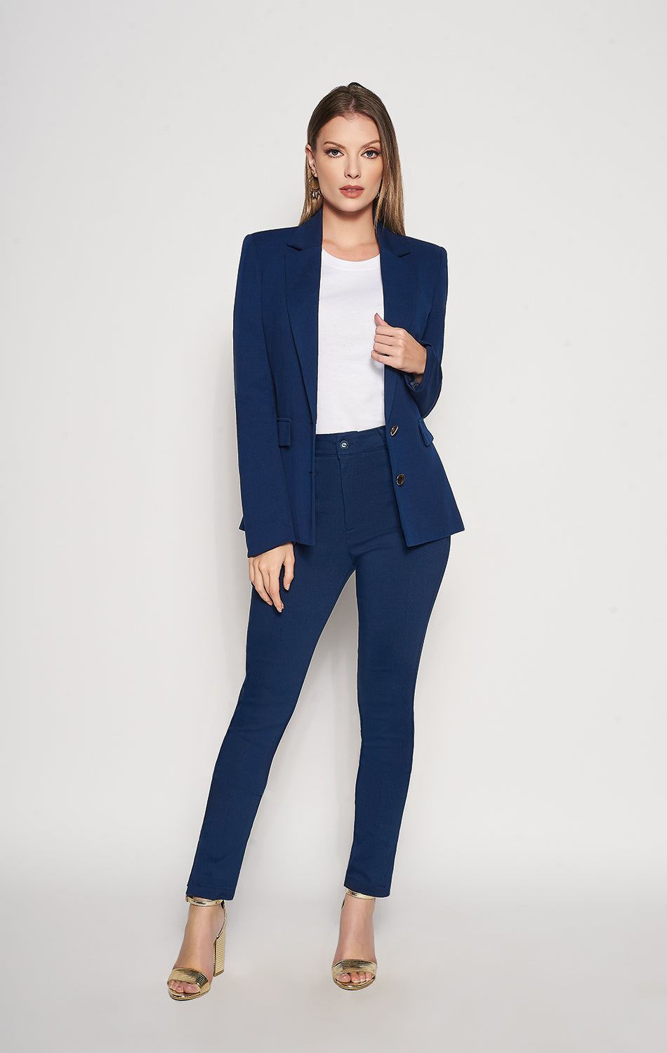Saco Azul Marino Dama