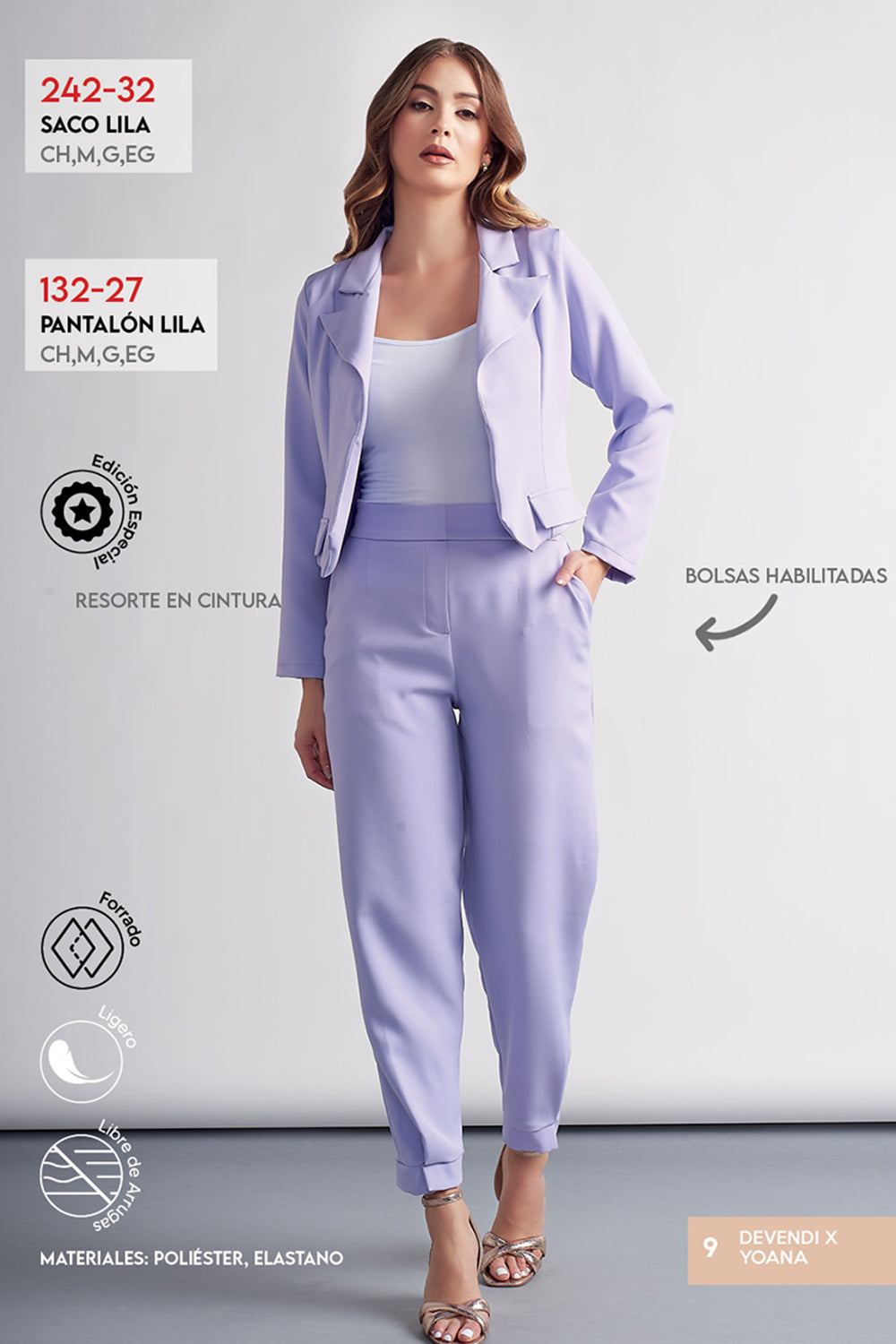 Saco Formal Lila