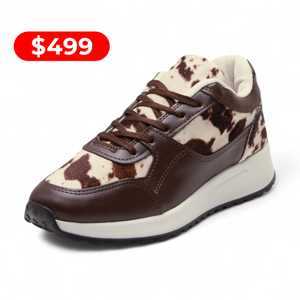 Tenis urbanos café / vaca modelo 352304