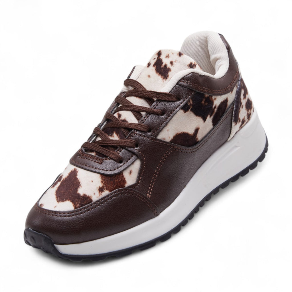 Tenis urbanos café / vaca modelo 352304