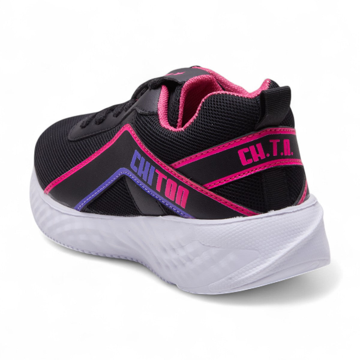 Tenis deportivos para niño en material transpirable con agujetas y suela confort, diseño cómodo y ligero color negro dv2925