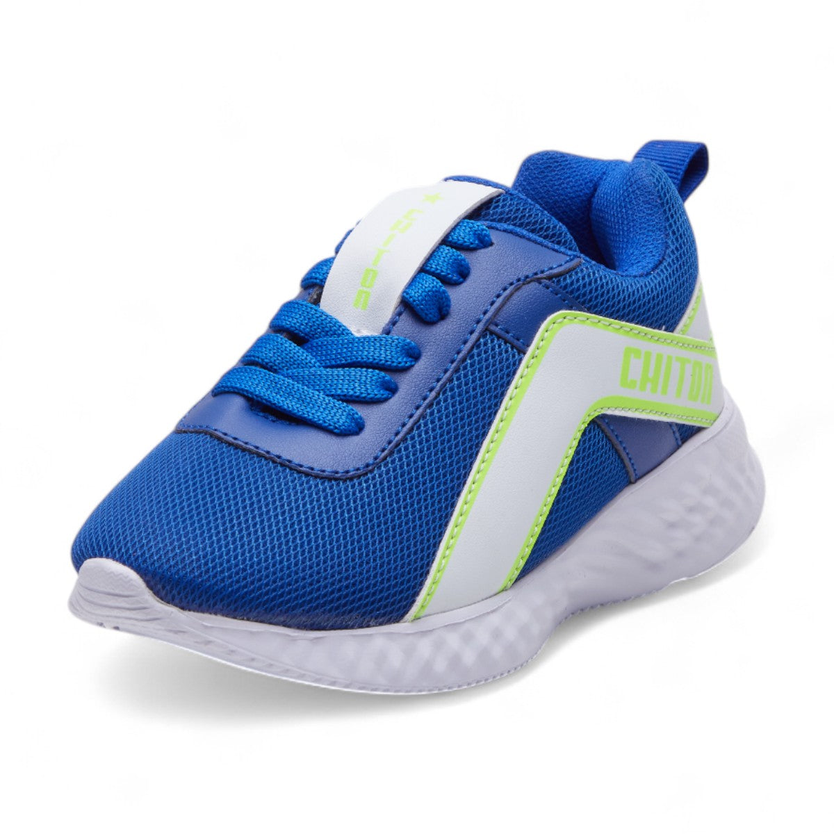 Tenis deportivos para niño en material transpirable con agujetas y suela confort, diseño cómodo y ligero color azul dv2925