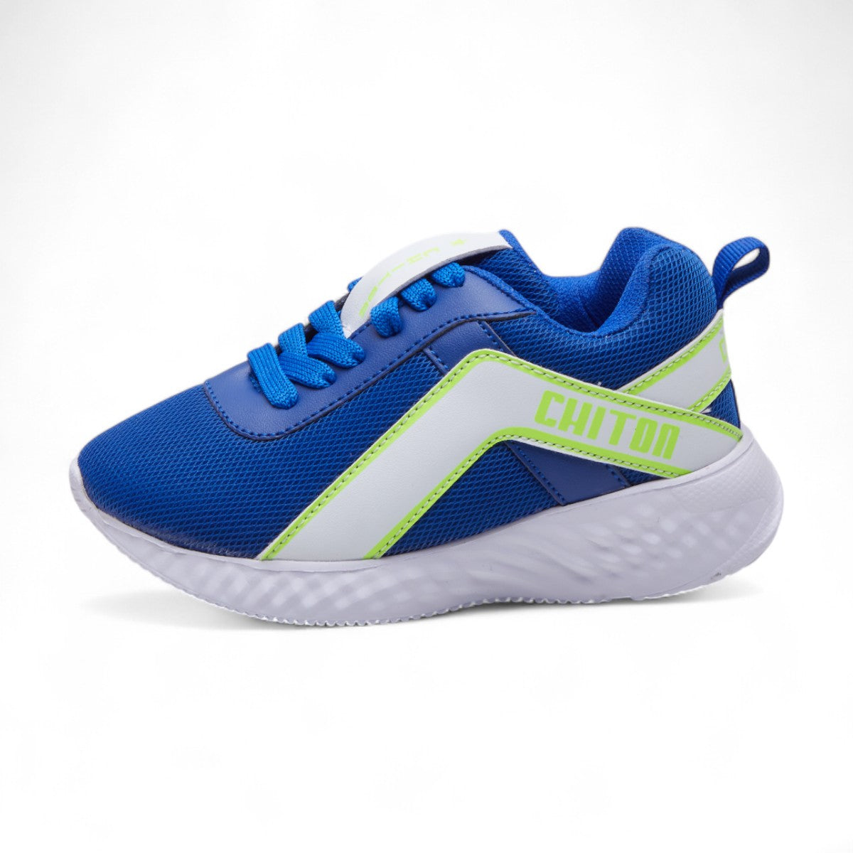 Tenis deportivos para niño en material transpirable con agujetas y suela confort, diseño cómodo y ligero color azul dv2925