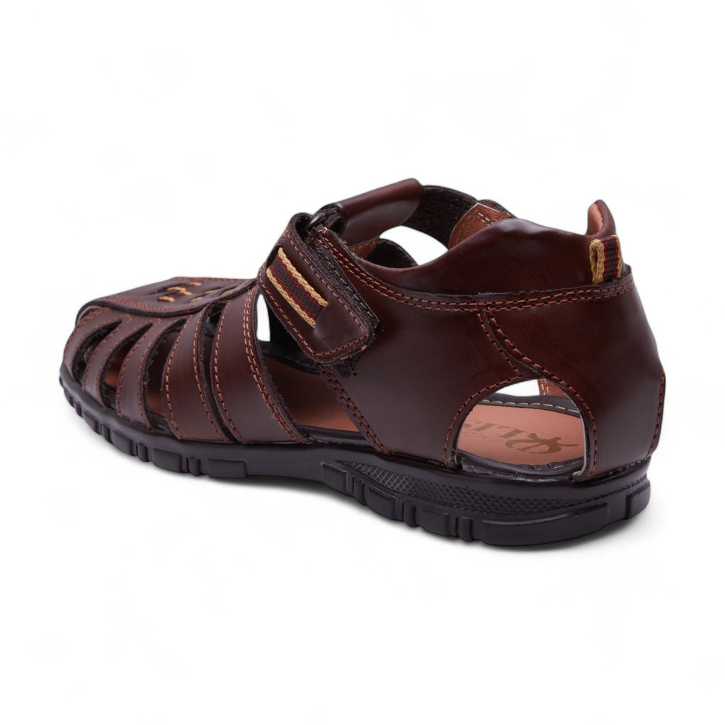 Zapato de piso tipo huarache tan modelo 535000