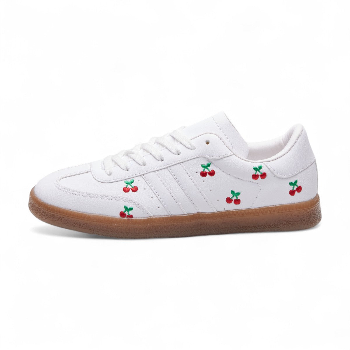 Tenis urbanos blanco / cerezas modelo 620142