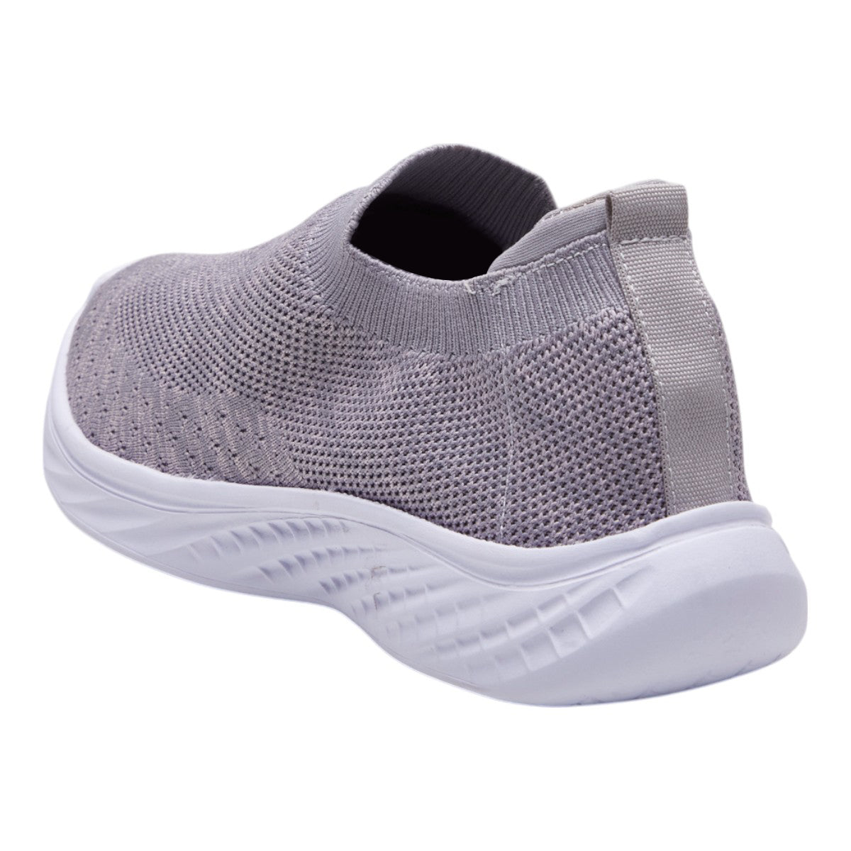 Tenis Mujer Color Gris Tela Stretch Transpirable Confort dv2925