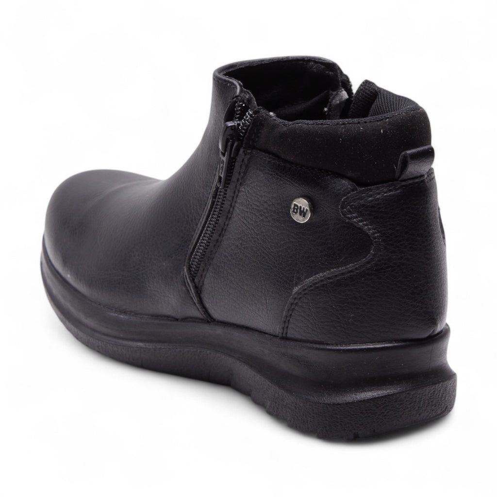 Botines negro con cierre modelo 656105