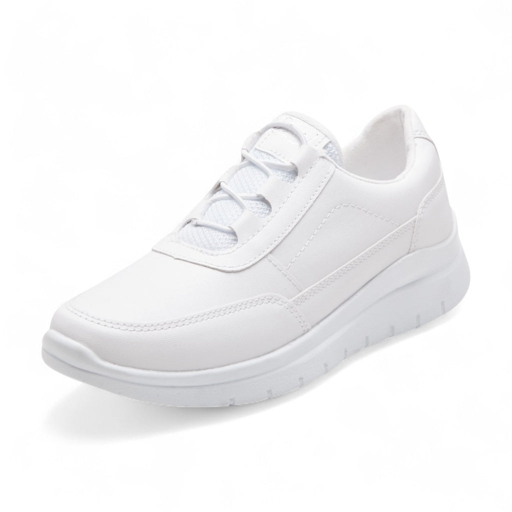 Tenis de tipo piel urbano blanco modelo 656112