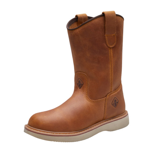 Botas Hombre Tipo Piel Largas Exterior Cómodas Café dv2925