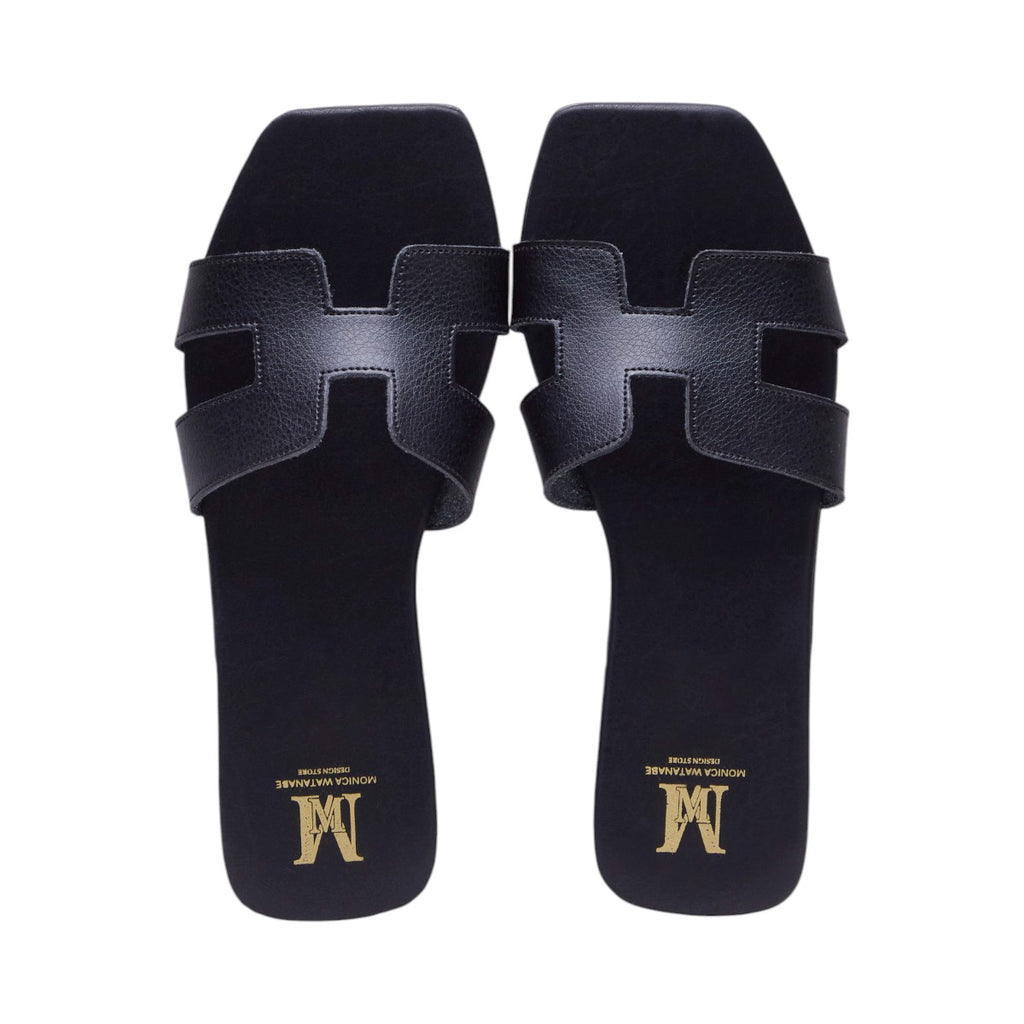 Sandalia H negra modelo 366210