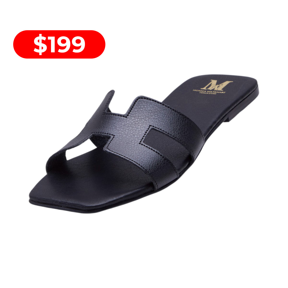 Sandalia H negra modelo 366210