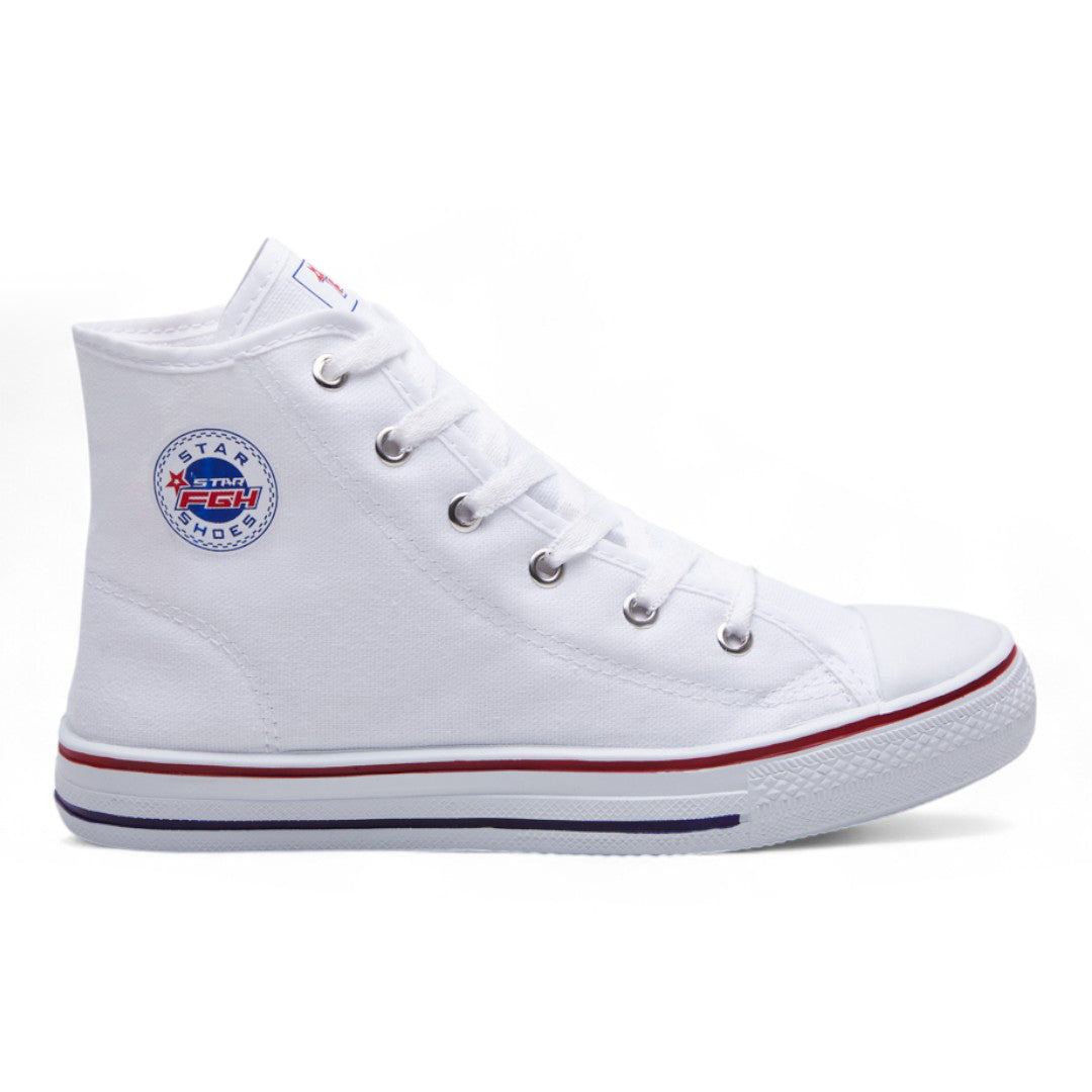 Tenis Unisex Blanco Botín dv2925