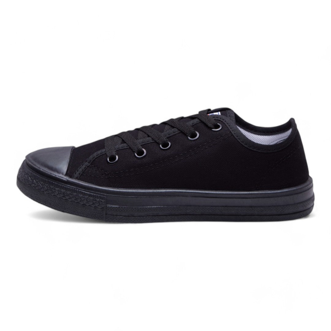 Tenis Unisex Negro en Textil con Agujetas dv2925
