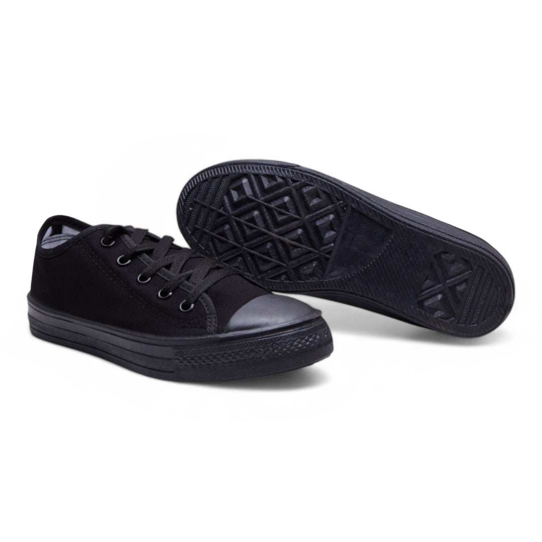 Tenis Unisex Negro en Textil con Agujetas dv2925