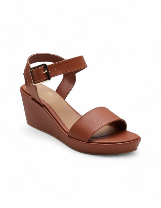 Tacones Plataforma Mujer color Café dv2925