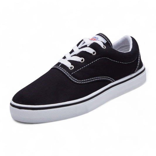 Tenis Unisex Negro Textil con Costuras dv2925