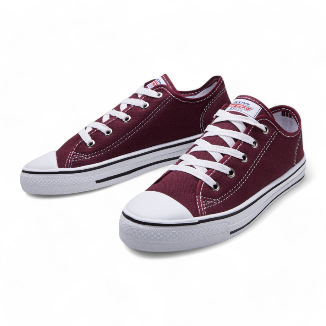 Tenis Unisex Tinto Costuras Contraste dv2925