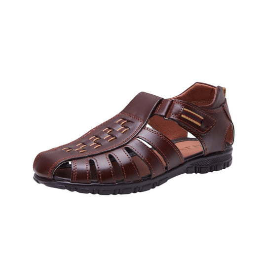Sandalias Hombre Tipo Piel Suela Goma dv2925