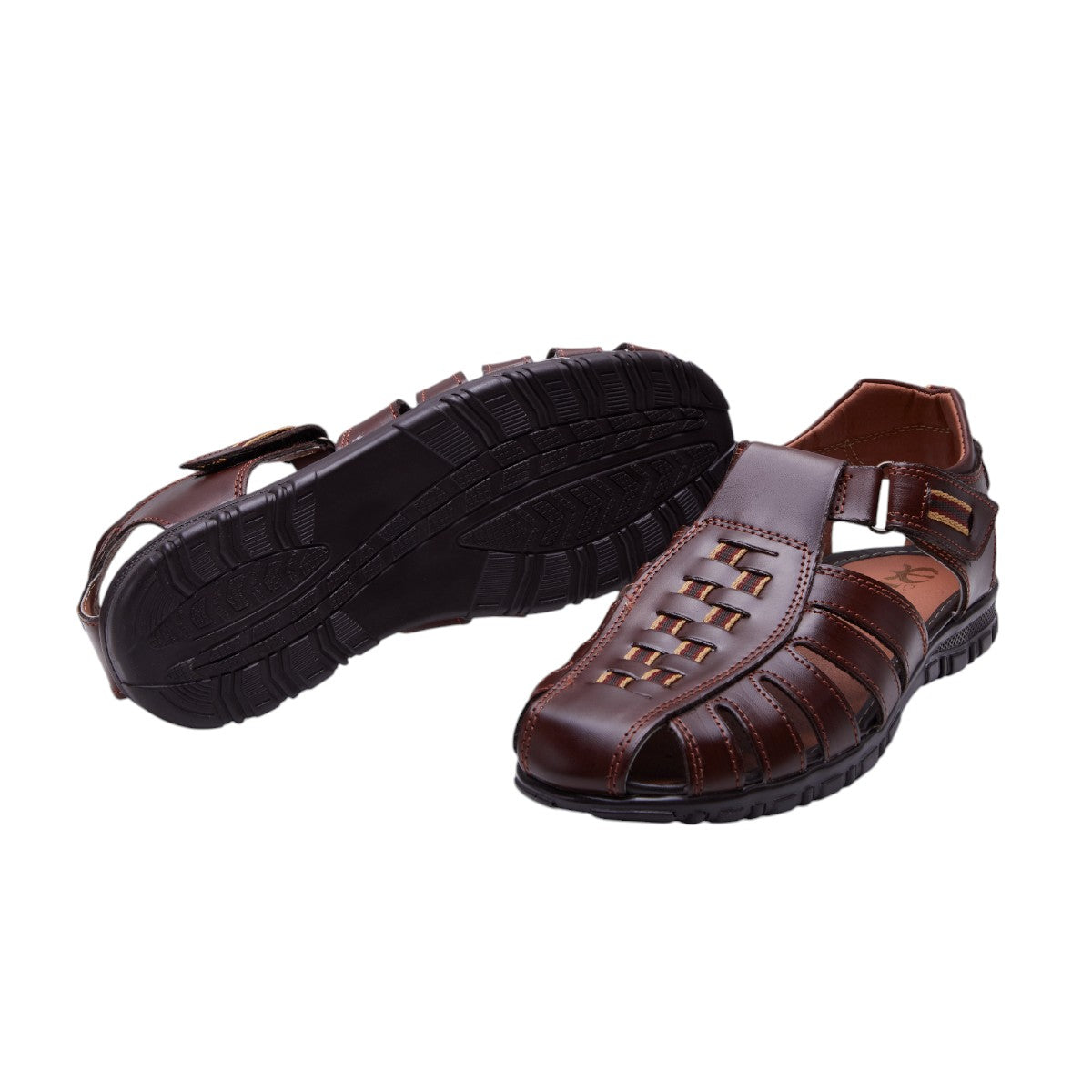 Sandalias Hombre Tipo Piel Suela Goma dv2925