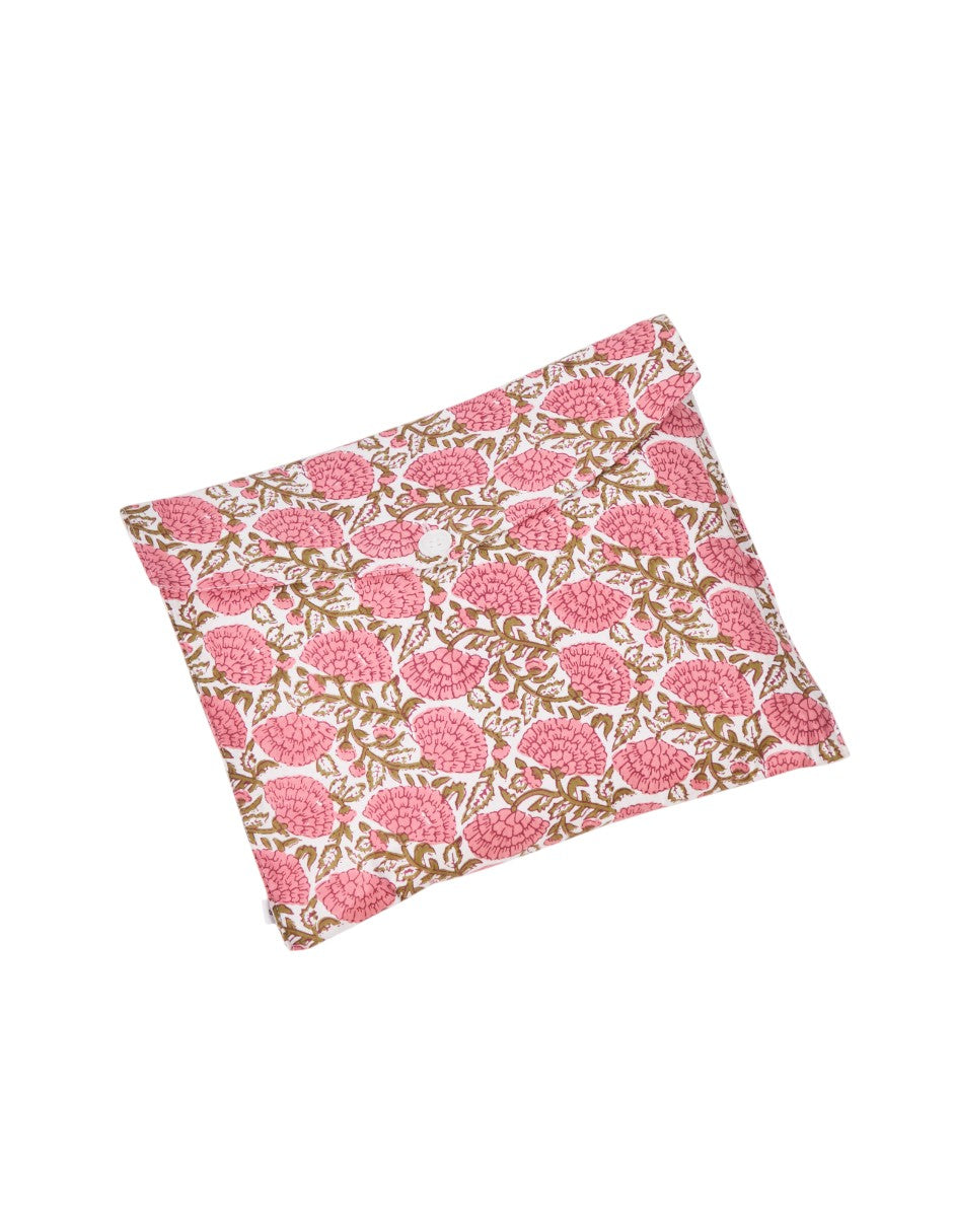 Pijama Algodón Camisa y Pantalón Mujer Estampado Rosa Floral dv2925