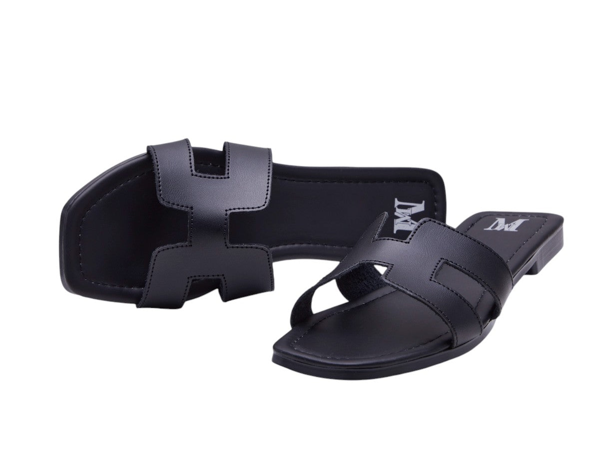 Sandalia Negro Formal Dama dv2925